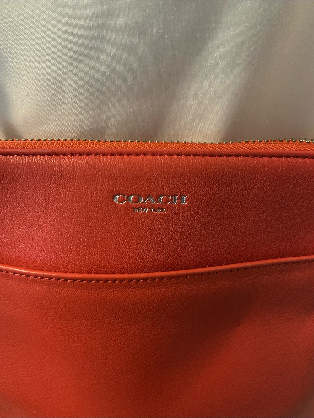 COACH Pink Leather Crossbody Bag - Picture 2 of 3